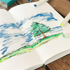 KOKUYO Drawing Marker 5 Fluorescent Colors Default Title
