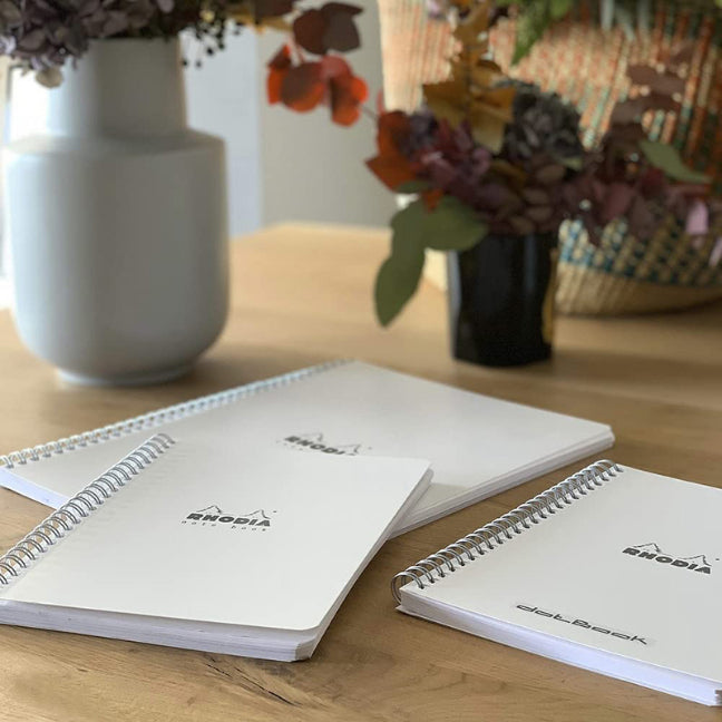 RHODIA Classic Notebook A4+ 225x297mm 5x5 Sq White Default Title