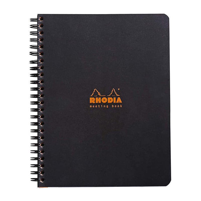 RHODIA Classic Meeting Book A5+ 160x210mm Black Default Title