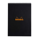 RHODIA Classic Notepad A4 210x297mm Lined Black Default Title