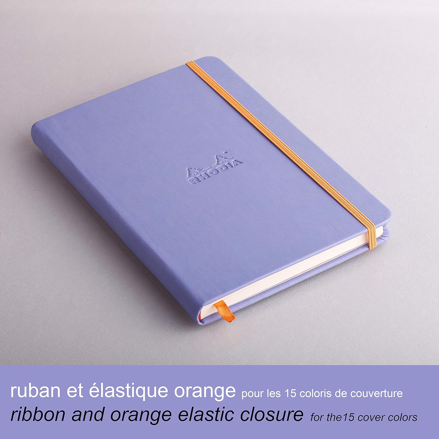 RHODIArama Webnotebook A5 Ivory Lined Hardcover-Iris