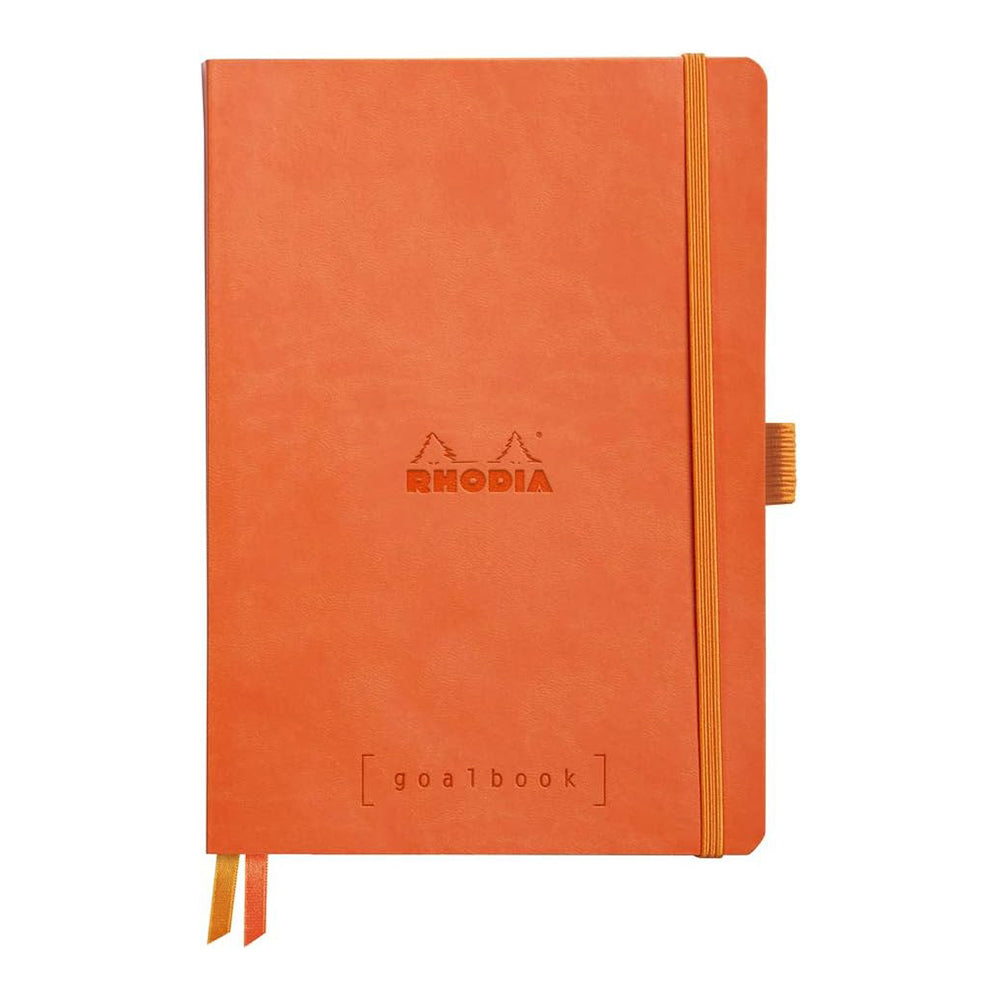 RHODIArama GoalBook A5 5x5 Sq Tangerine