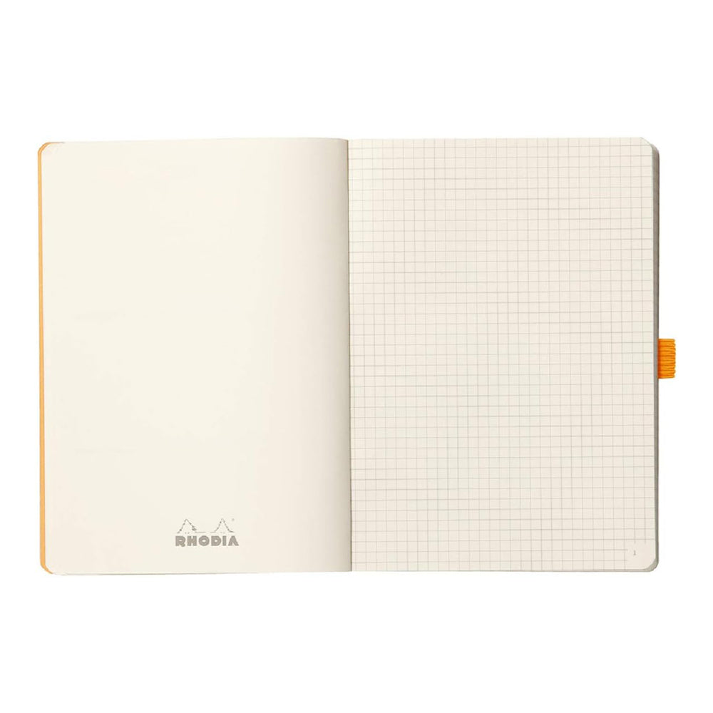 RHODIArama GoalBook A5 5x5 Sq Sapphire Blue