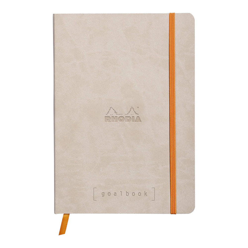 RHODIArama Goalbook A5 Ivory Dot Soft-Beige