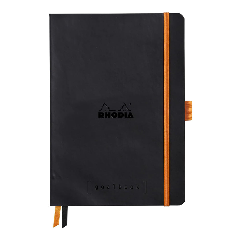 RHODIArama GoalBook A5 5x5 Sq Black