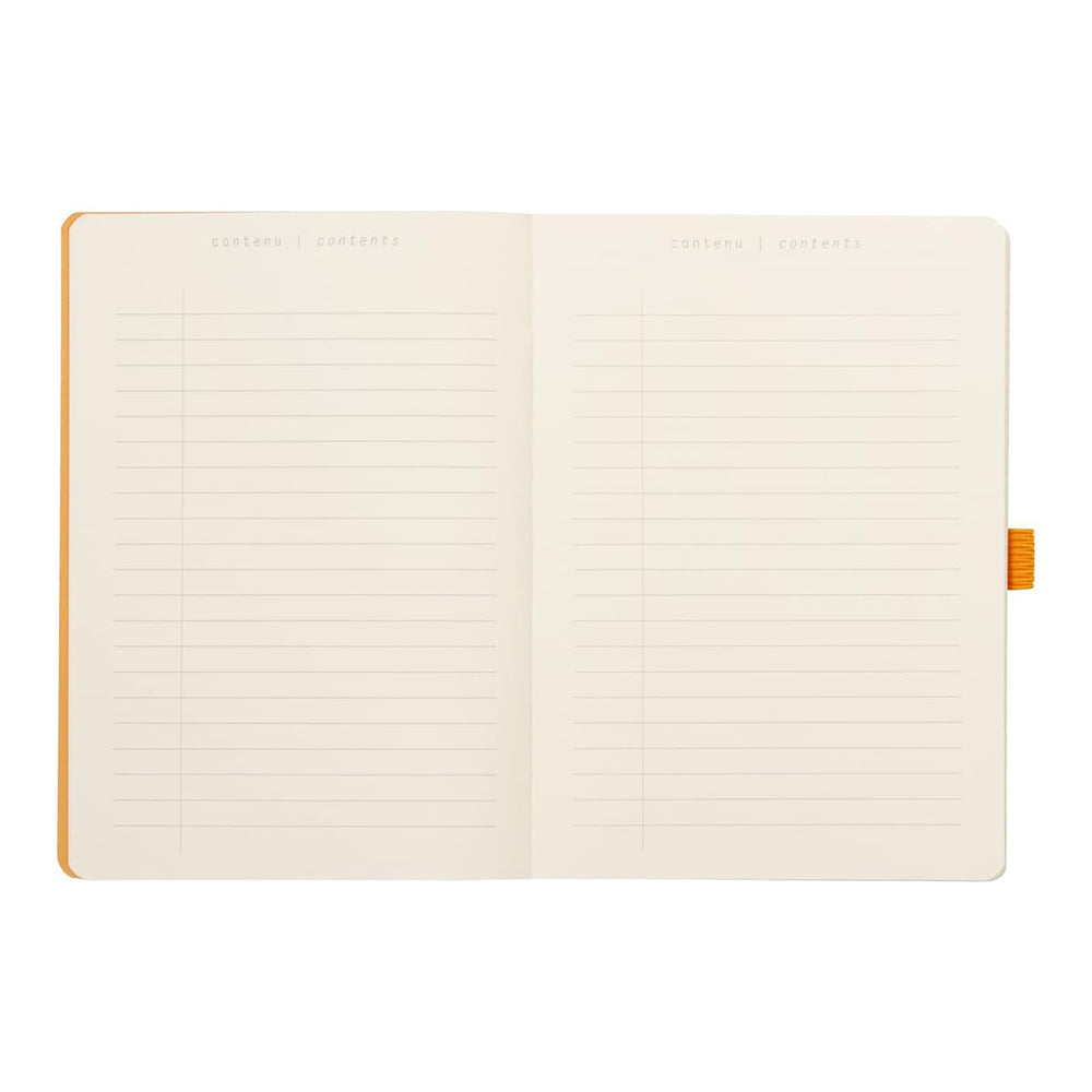 RHODIArama Goalbook A5 Ivory Dot Soft-Lilac