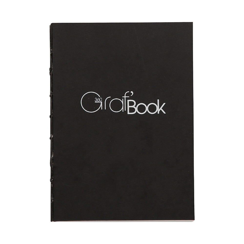 CLAIREFONTAINE Graf Book 360 Raw Bind A5 100g Default Title