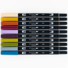 TOMBOW ABT Dual Brush Pen Set 10s Muted
