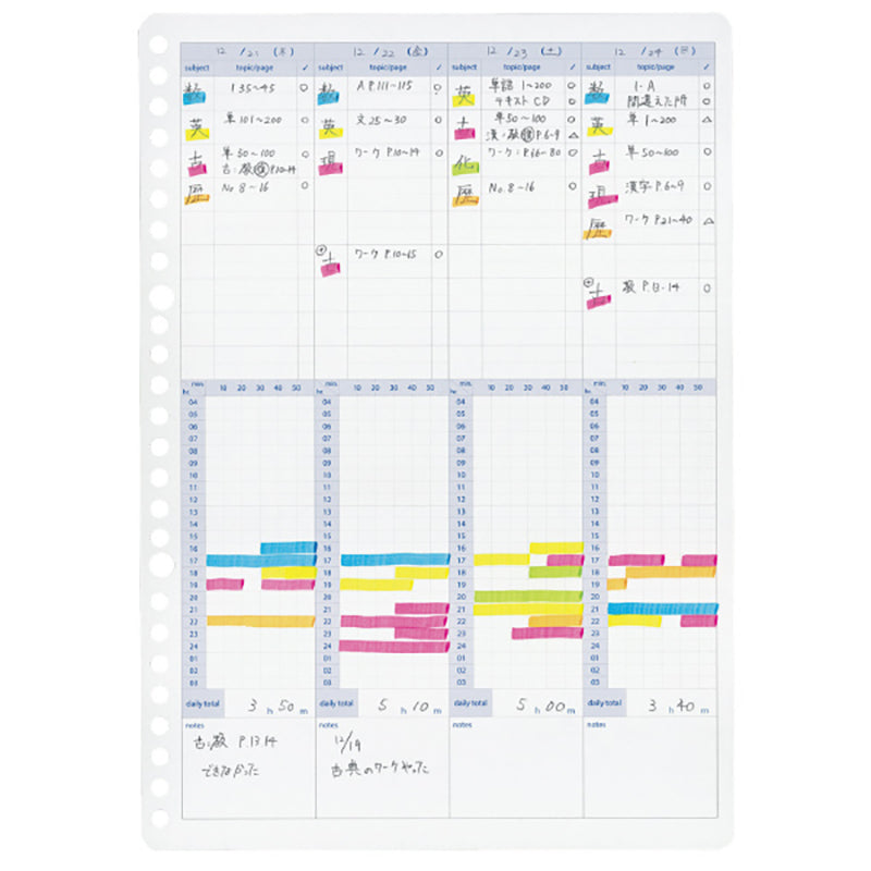 KOKUYO Campus Study Planner B5 30s Weekly Default Title