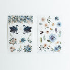 MU Print-On Sticker 2s 032-Blue Roses
