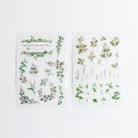 MU Print-On Sticker 2s 035-Mint & Jasmine