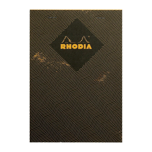 RHODIA Heritage Stapled No.16 Lined Chevron Black Default Title