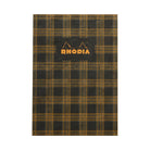 RHODIA Heritage Stapled No.16 Lined Tartan Black Default Title