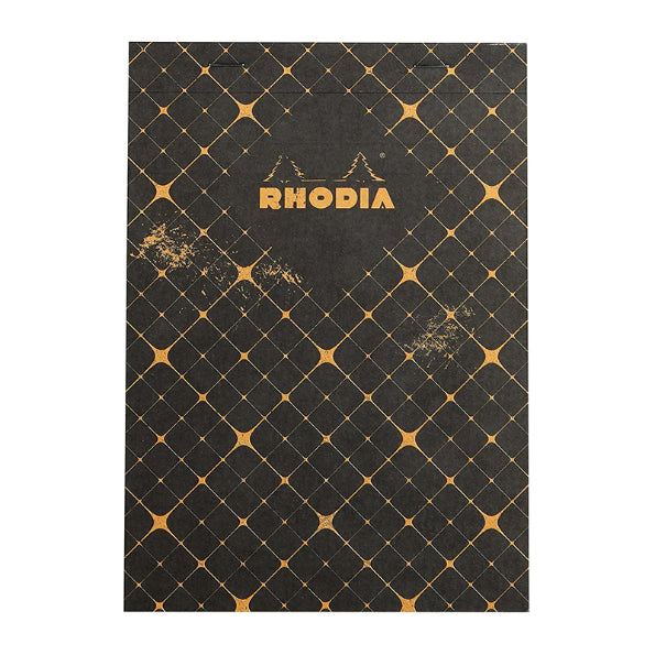 RHODIA Heritage Stapled No.16 5x5 Sq Quadrille BK Default Title