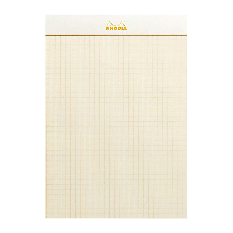 RHODIA Heritage Stapled No.16 5x5 Sq Quadrille BK Default Title