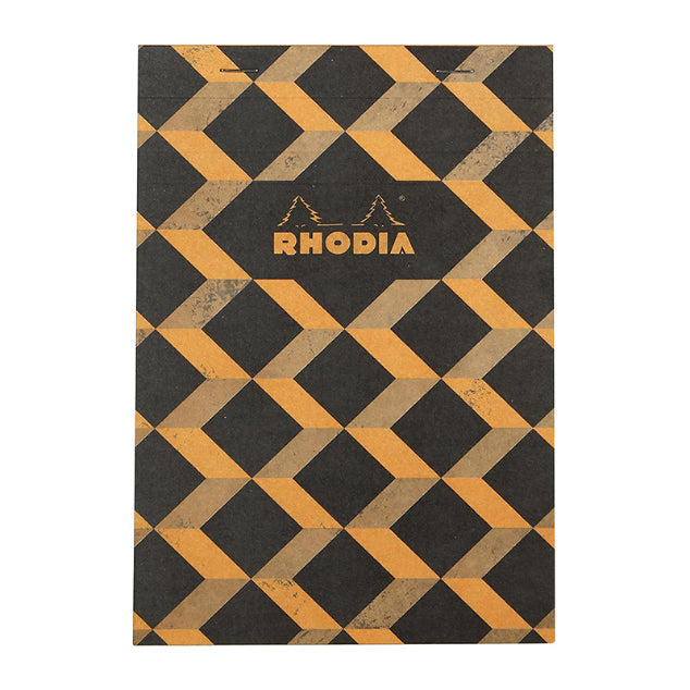 RHODIA Heritage Stapled No.16 5x5 Sq Escher Black Default Title