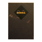 RHODIA Heritage Stapled No.16 5x5 Sq Chevron Black Default Title