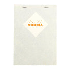 RHODIA Heritage Stapled No.16 5x5 Sq Chevron Ivory Default Title