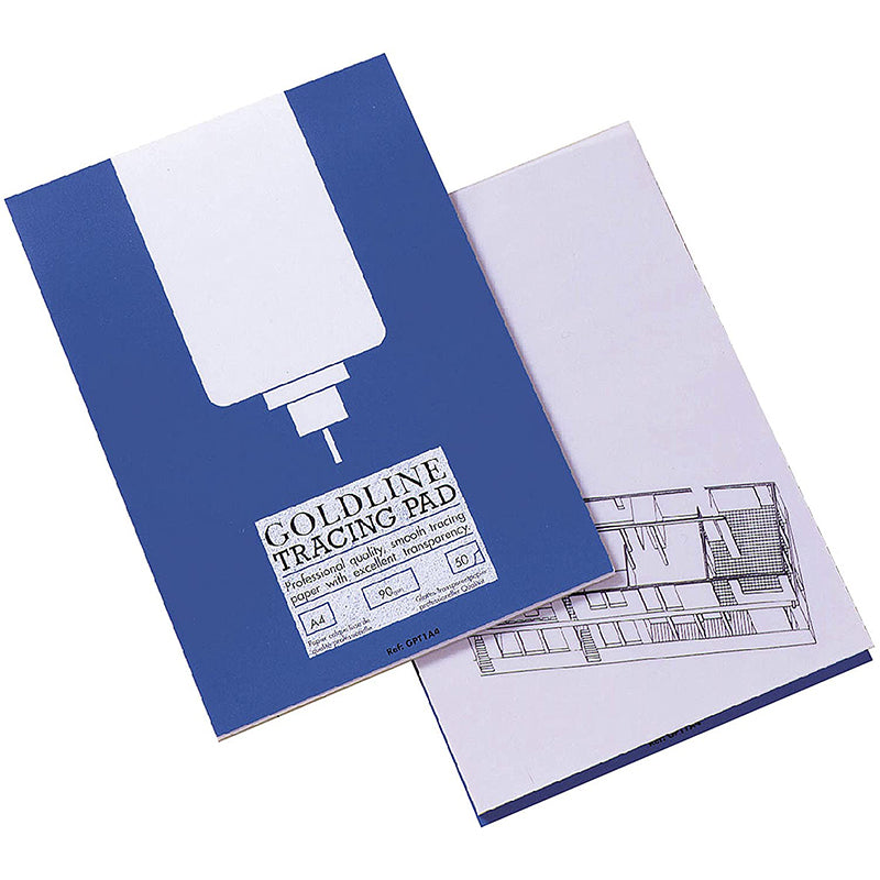CLAIREFONTAINE Goldline Tracing Pad A4 90g 50s Default Title