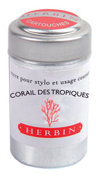 JACQUES HERBIN La Perle des Encres Ink Cartridges 6s Corail des Tropiques Default Title