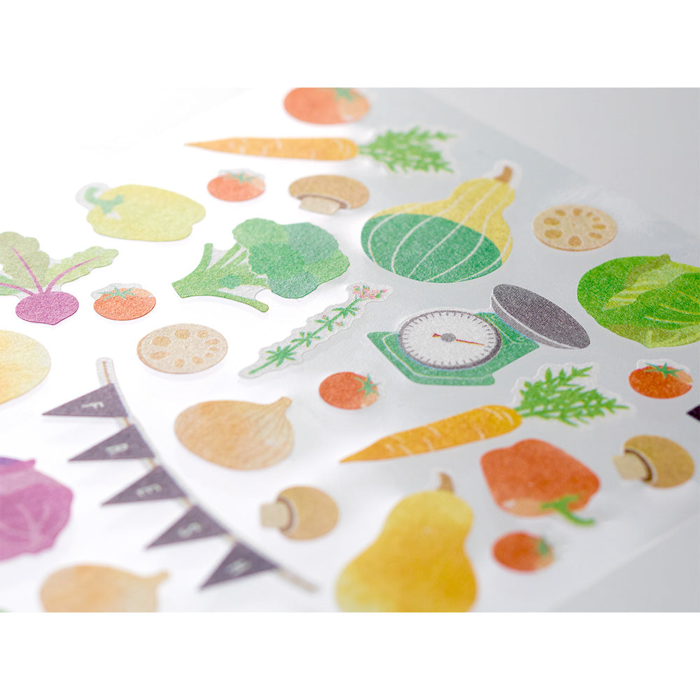 MIDORI Sticker Marché 2363 Vegetable
