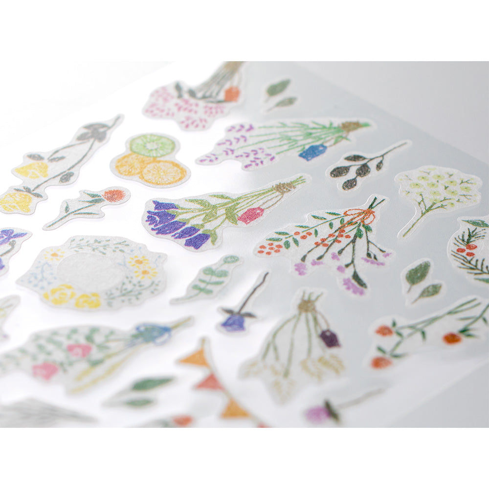 MIDORI Sticker Marché 2375 Dried Flower