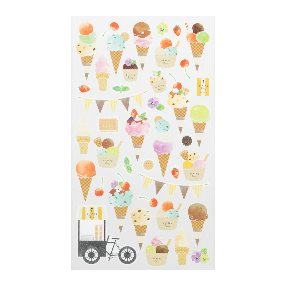 MIDORI Sticker Marché 2369 Ice Cream