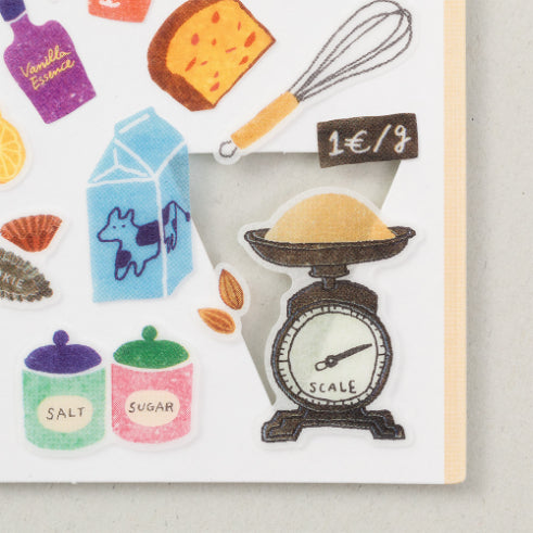 MIDORI Sticker Marché 2371 Tools for Baking