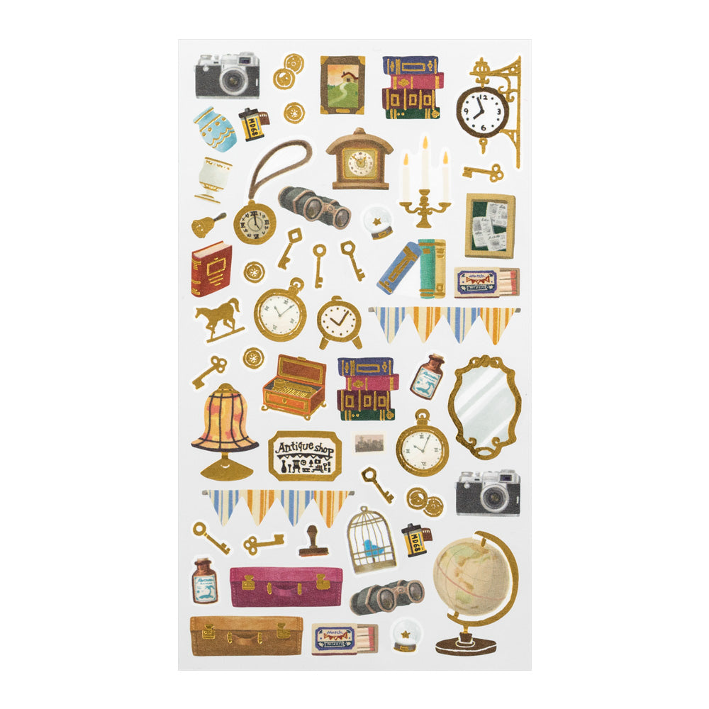 MIDORI Sticker Marché 2382 Antique
