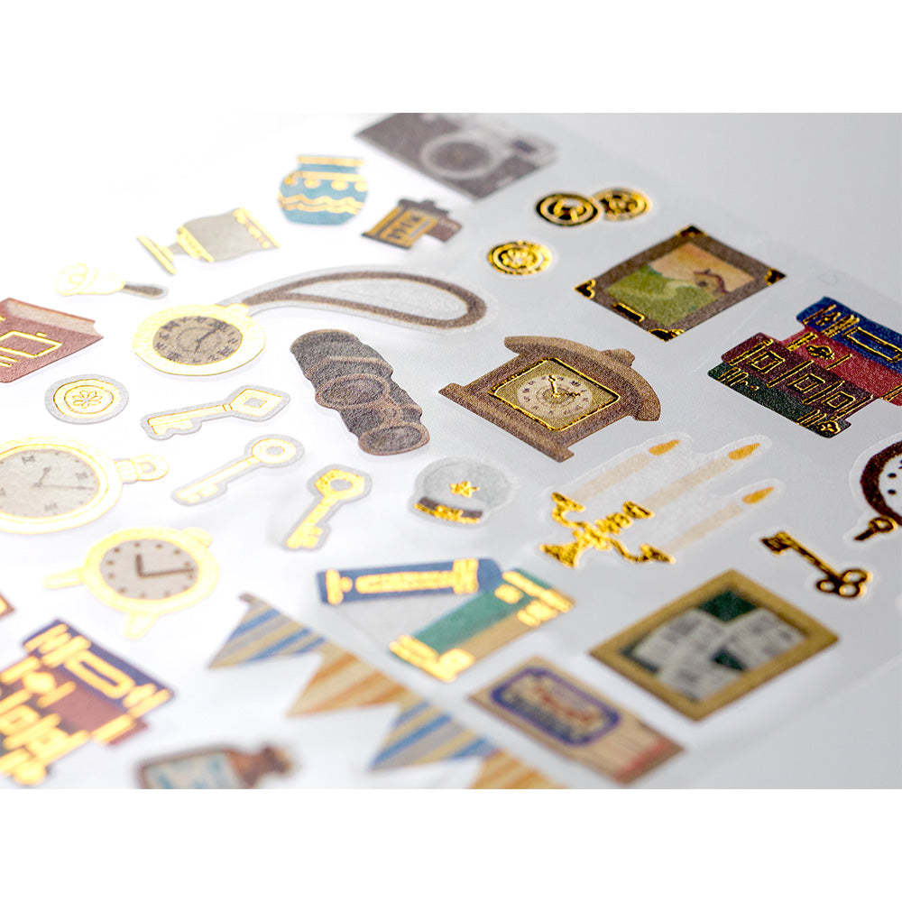 MIDORI Sticker Marché 2382 Antique