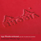 RHODIArama Webnotebook A6 Ivory Lined Hardcover-Poppy