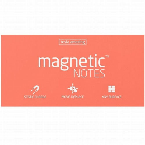 TESLA AMAZING Magnetic Notes Large- Peachy 100s Default Title
