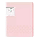 KOKUYO Pastel Cookie ClearBook A4 20P Peach Sorbet