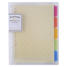 KOKUYO Pastel Cookie Binder Note A5 Lemon Squash Default Title
