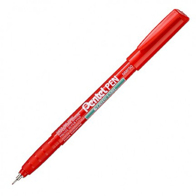 PENTEL Gl Permanent Marker Pen-XF-Red