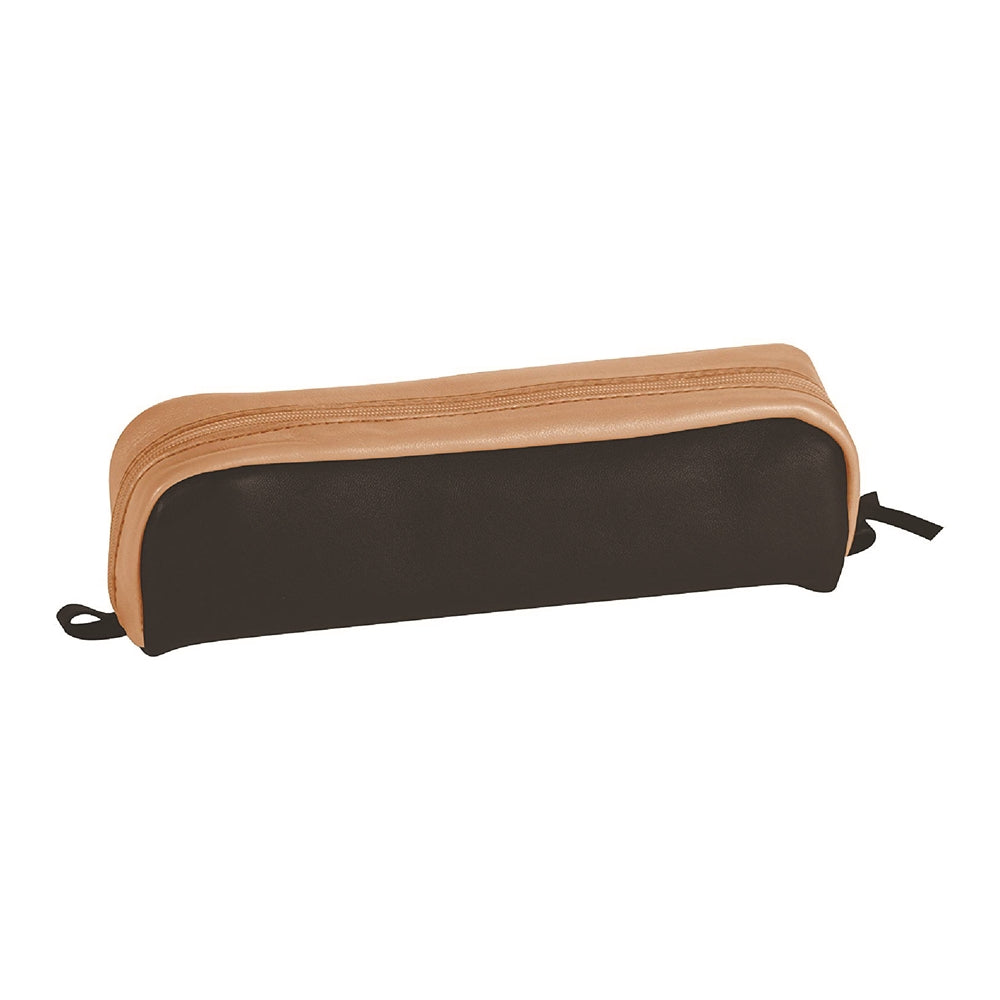 CLAIREFONTAINE LEATHER Pencil Case Rectangular Brown/Natural Default Title