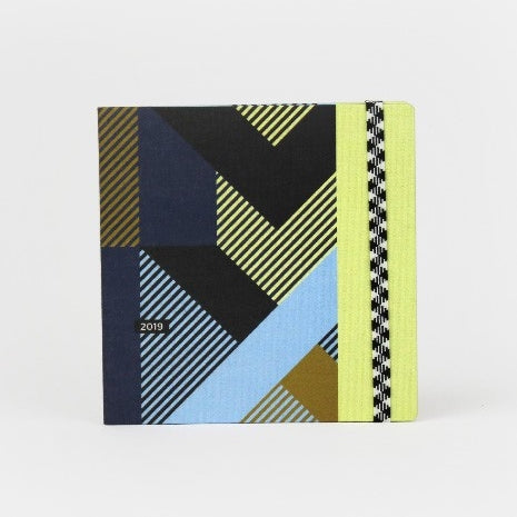 QUO VADISxPAPIER TIGRE 2019 Weekly M 16x16cm Rafte