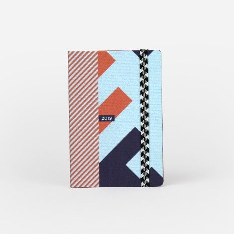 QUO VADISxPAPIER TIGRE 2019 Weekly Notebook S Diagonal