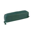 CLAIREFONTAINE LEATHER Pencil Case Rectangular Pine Green Default Title
