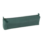 CLAIREFONTAINE LEATHER Pencil Case Round Pine Green Default Title
