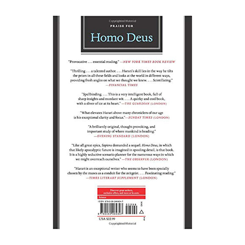 Homo Deus:A Brief History of Tomorrow by YN Harari Default Title