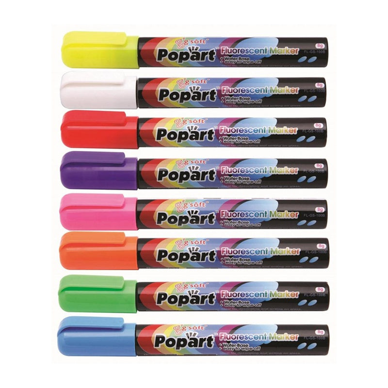 POP ART Fluorescent Marker-Bullet-Red Default Title