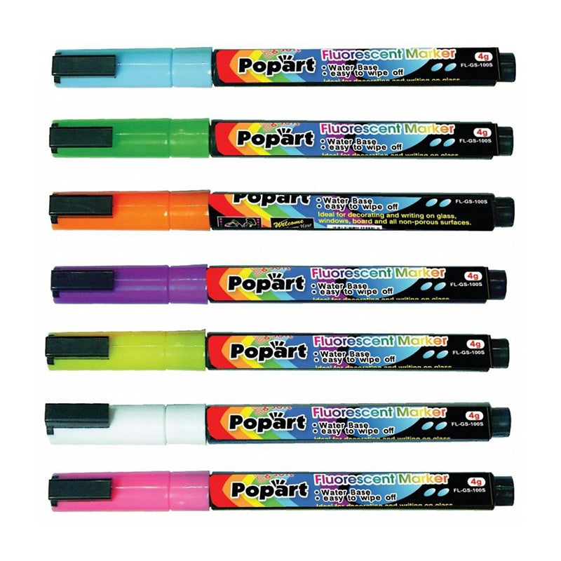 POP ART Fluorescent Marker-Small-Purple Default Title