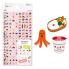 MIDORI Sticker Schedule 2383 Achievement Lunch Box