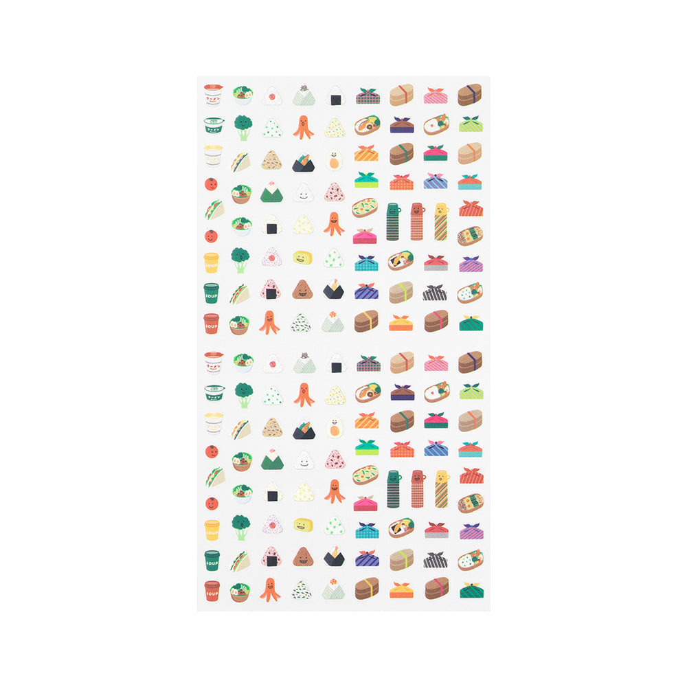 MIDORI Sticker Schedule 2383 Achievement Lunch Box