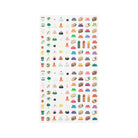MIDORI Sticker Schedule 2383 Achievement Lunch Box