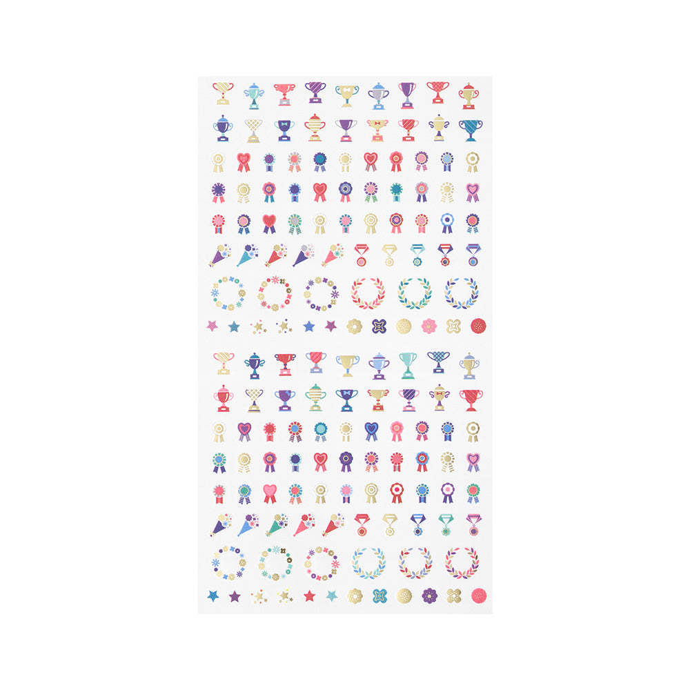 MIDORI Sticker Schedule 2386 Achievement Award