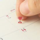 MIDORI Sticker Schedule 2386 Achievement Award