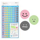 MIDORI Sticker Schedule 2388 Feeling Face