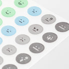 MIDORI Sticker Schedule 2388 Feeling Face